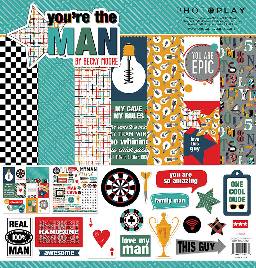 Photoplay Kit:  You're the Man