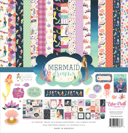 Echo Park Kit:  Mermaid Dreams