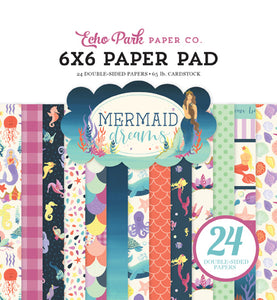 Echo Park: 6x6 Paper Pad - Mermaid Dreams