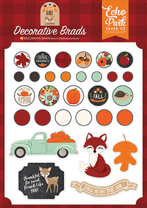 Echo Park: Embellishments - Decorative Brads - My Favorite Fall