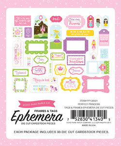 Echo Park: Frames & Tags - Perfect Princess