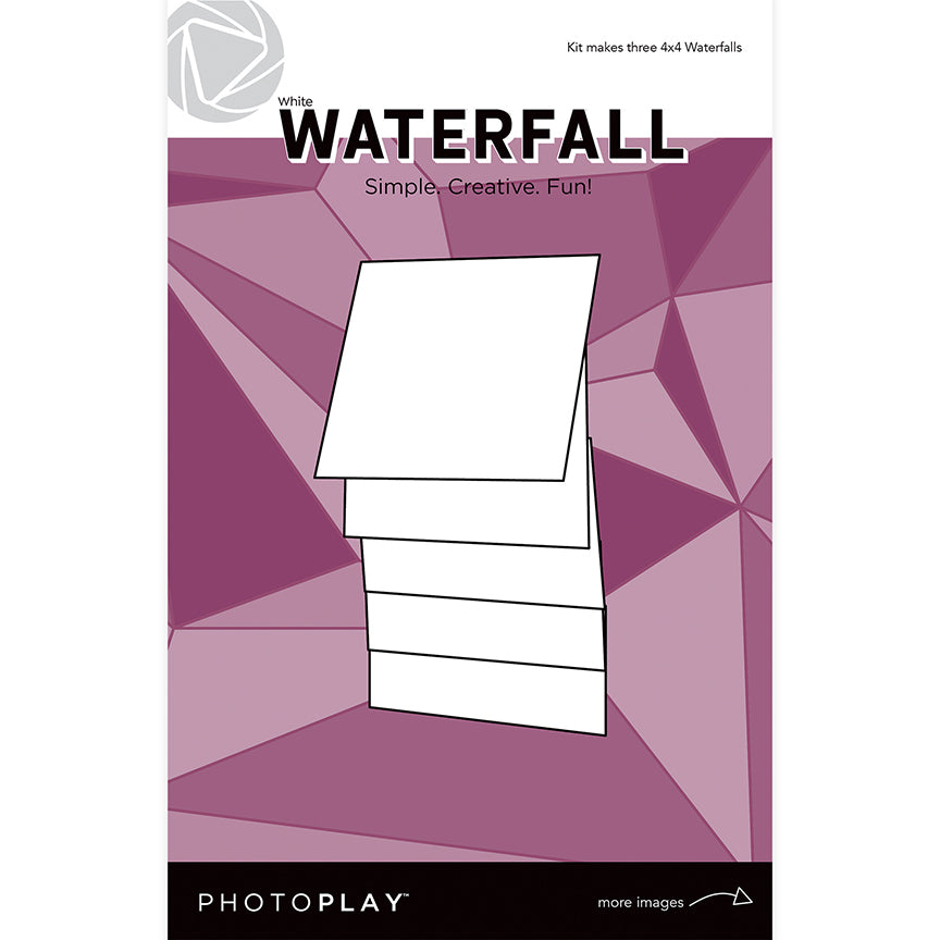 Photoplay: Waterfall Manual - 4x4 - White
