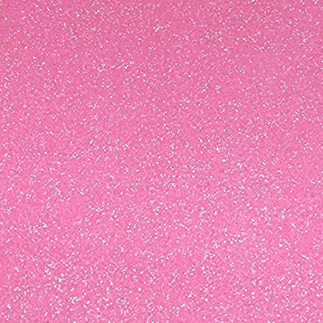 American Crafts - Glitter Paper  - 12x12 - Single Sheets - Pink