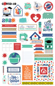 Photoplay: Ephemera Die Cuts - Living the Quarantine Life