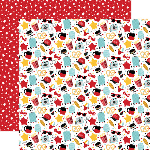 Echo Park:  12x12 Paper - Single Sheet - Remember the Magic - Main Street