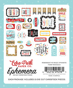 Echo Park: Remember the Magic - Ephemera