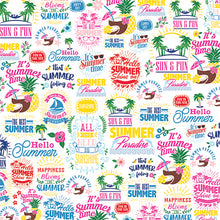 Load image into Gallery viewer, Echo Park:  12x12 Paper - Single Sheet - I Love Summer - The Best of Summer