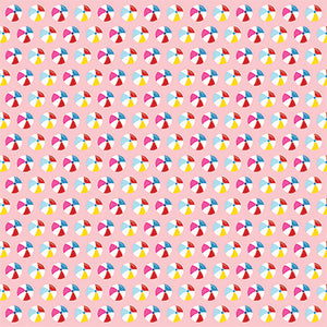 Echo Park:  12x12 Paper - Double-Sided Single Sheet - I Love Summer - Beach Cruising