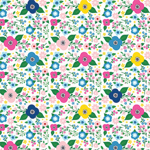 Echo Park:  12x12 Paper - Double-Sided Single Sheet - I Love Summer - Summer Floral