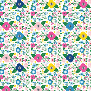 Echo Park:  12x12 Paper - Double-Sided Single Sheet - I Love Summer - Summer Floral