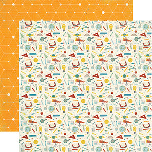 Echo Park: 12x12 Double-Sided Paper - Science Fair - Simply Science