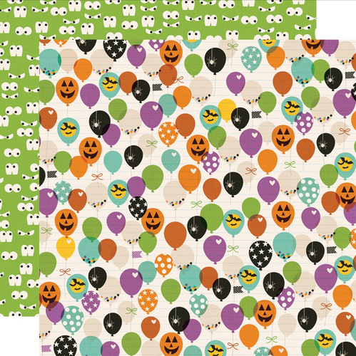 Simple Stories: 12x12 Double Sided Paper - Say Cheese Halloween - Fa-BOO-lous!
