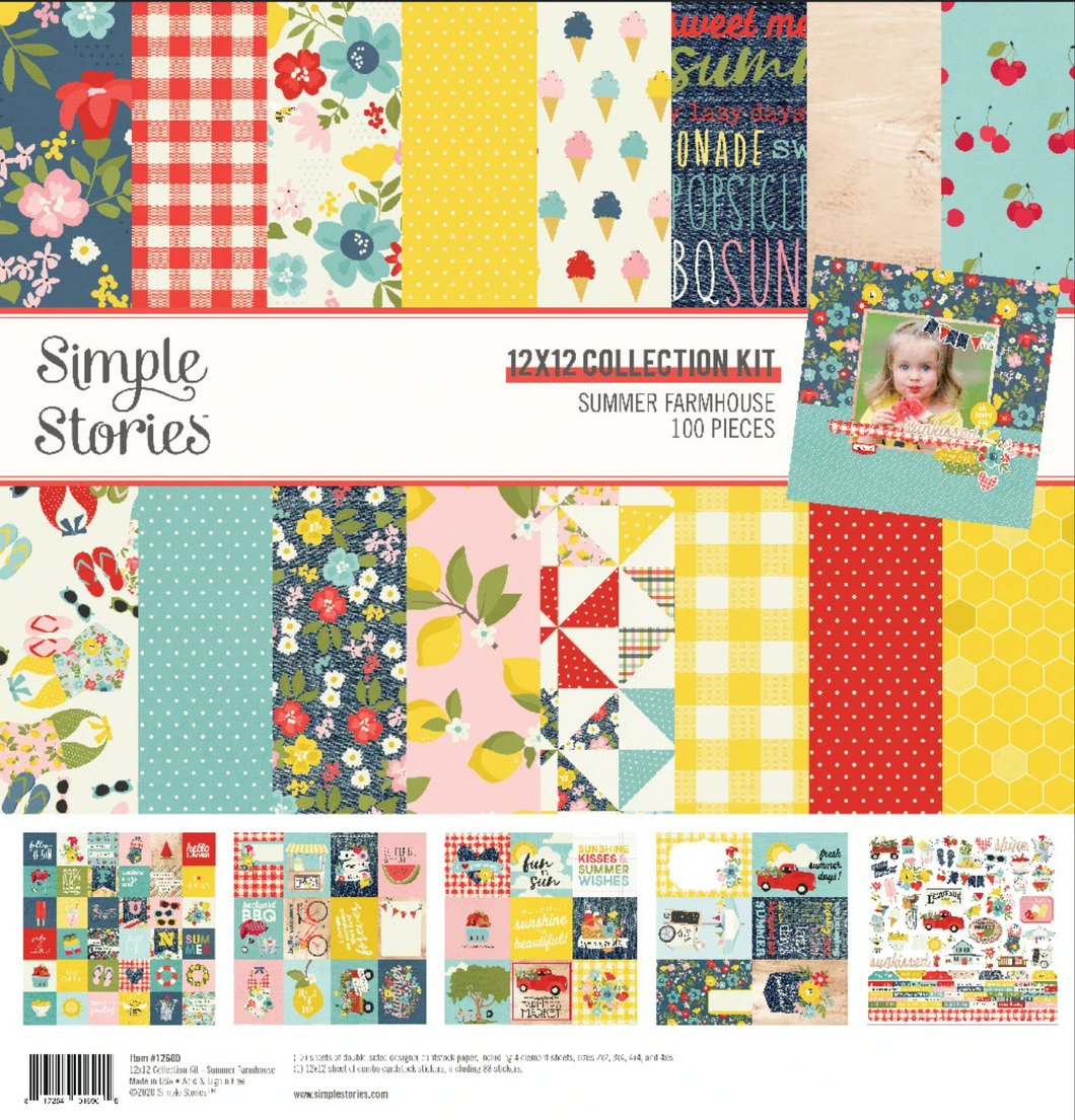 Simple Stories - 12x12 Kit - Summer Farmhouse