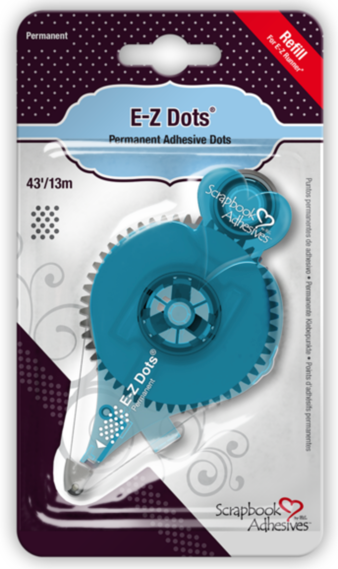 E-Z Dots® Permanent Refill (43') - adhesive - Item no.: 01203-6