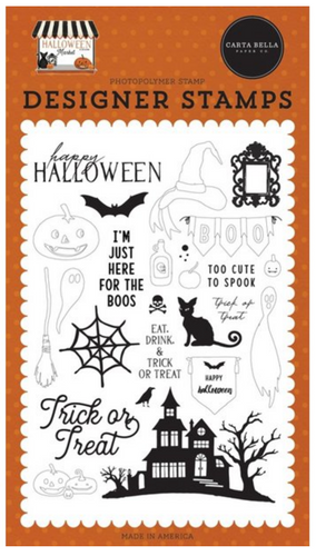 Carta Bella: 4x6 Stamps - Haunted Night