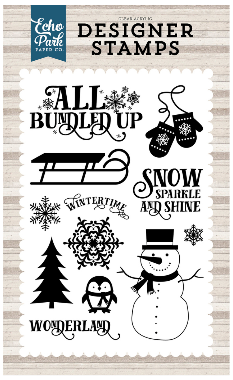 Echo Park: Designer Stamps - Winter Wonderland Stamp