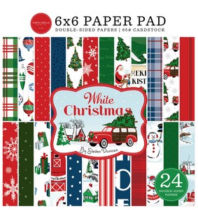 Carta Bella: 6x6 Paper Pad - White Christmas