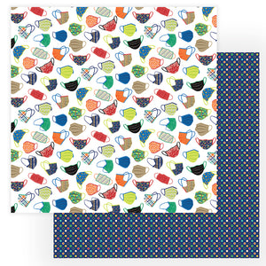 PhotoPlay - ColorPlay: 12x12" Double-Sided Paper - The New Normal - Cover Your Face