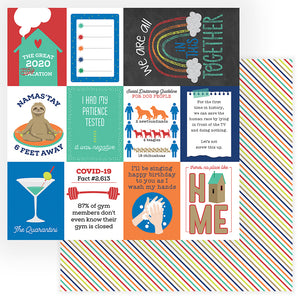 PhotoPlay - ColorPlay: 12x12" Double-Sided Paper - The New Normal - Quarantini