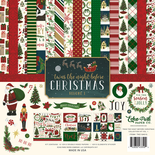Echo Park Kit:  Twas the Night Before Christmas - Volume 1
