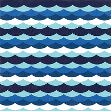Load image into Gallery viewer, Echo Park:  12x12 Paper - Single Sheet - Under the Sea - Aquatic Fun