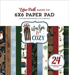 Echo Park Pad: 6x6 Paper Pad - Warm and Cozy