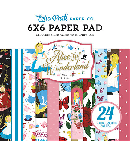 Echo Park: 6x6 Paper Pad - Alice in Wonderland
