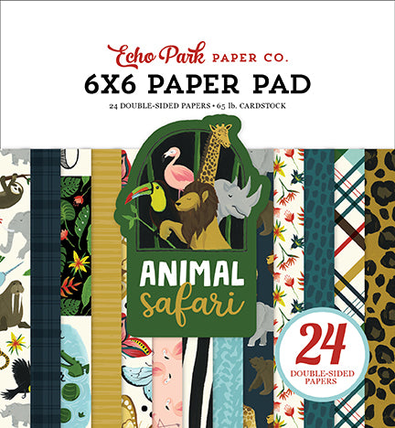 Echo Park: 6x6 Paper Pad - Animal Safari