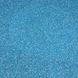 American Crafts - Glitter Paper  - 12x12 - Single Sheets - Powder Blue