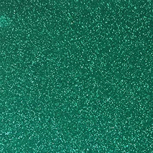 American Crafts - Glitter Paper  - 12x12 - Single Sheets - Grass Green