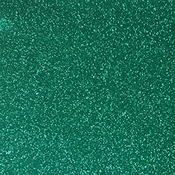 American Crafts - Glitter Paper  - 12x12 - Single Sheets - Grass Green