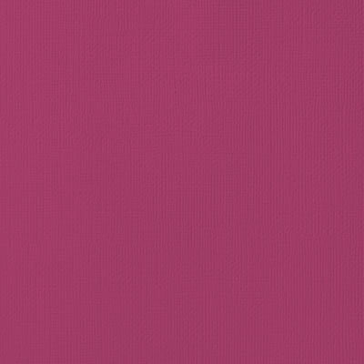 AC Cardstock - 12x12 Weave - Single Sheets - 80 lb - Mulberry - 71023