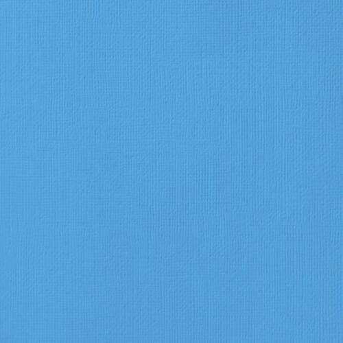 Cardstock - 12x12 Weave - Single Sheets - 80 lb - Ocean - 71068
