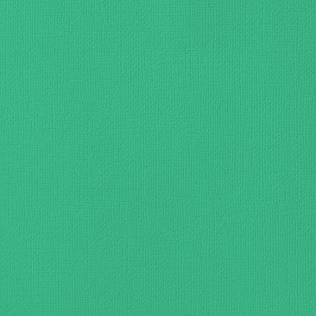 AC Cardstock - 12x12 Weave - Single Sheets - 80 lb - Shamrock - 71059