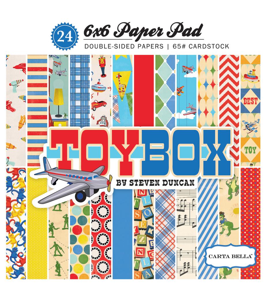 Carta Bella: 6x6 Paper Pad - ToyBox